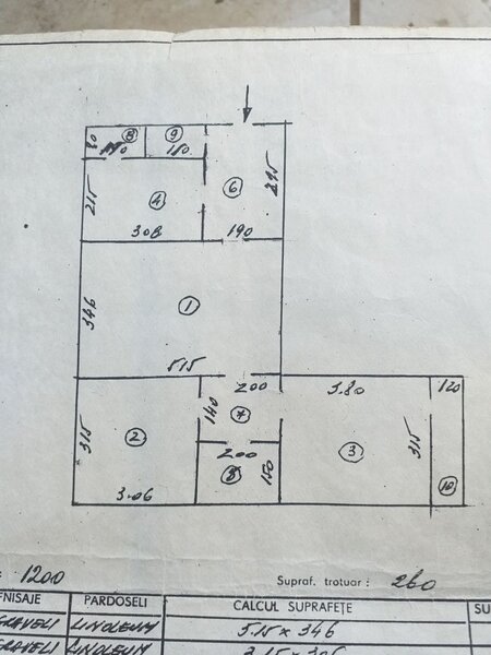 Drumul Taberei - Aleea Istru-Vanzare 3 camere -  3/4,centrala proprie